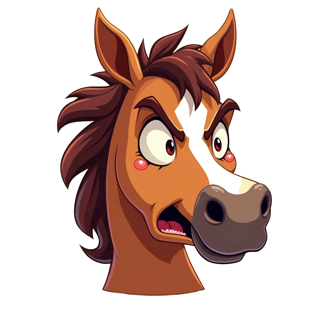 Surprised Horse